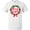 AA-White, variant on Inktastic Merry Christmas Wreath with Red Bow and Ornaments T-Shirt