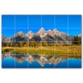 thumbnail image 1 of Picture-Tiles.com: Mountains Ceramic Tile Wall Mural WAL500865-64XL. 72"W x 48"H using (24) 12" x 12" Ceramic Tiles-Satin Finish, 1 of 3