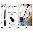 thumbnail image 6 of Phone Sleeve Pouch Case Bag with Crossbody Strap Neck Lanyard,Shockproof Universal Phone Bag, 6 of 7