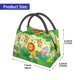 thumbnail image 2 of Fotbe African Animals in the Jungle Bolsa Térmica Portátil con Estampado, Bolsa de Entrega de Alimentos Aislada, Bolsa Reutilizable de Gran Capacidad para Comidas y Supermercado, 2 of 6