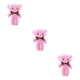 thumbnail image 4 of Qarigey Llavero de Material de algodón PP con animales de peluche, regalos para niños, llavero creativo exquisito para , llave de teléfono, Type1 NO1, 4 of 6