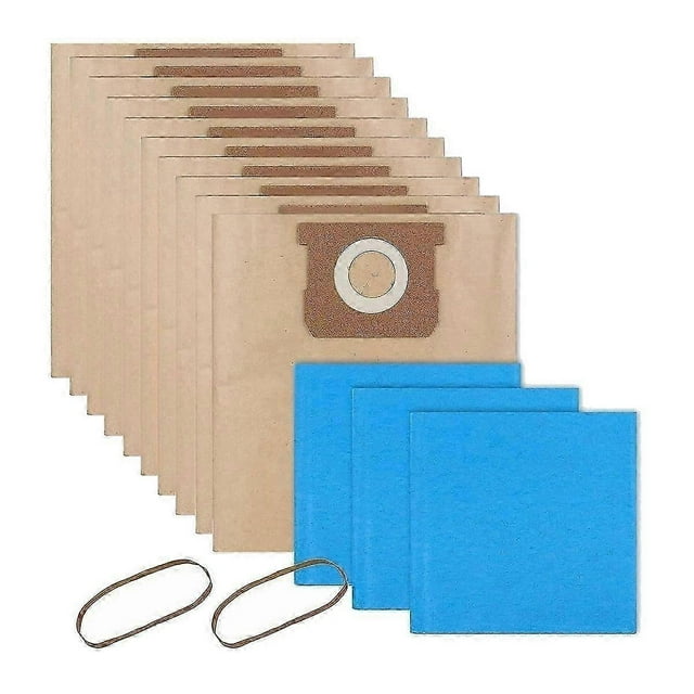 19-3100 Vac Bags Compatible for Stanley 5 to 6 Gallon Wet Dry Vacuum, Dry Vacuum Cleaners