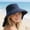 Navy-NY, variant on MMJ Sun Hat Travel Essentials Outdoor Wide Brim UPF 50 Breathable Foldable for Beach Hiking Adjustable