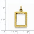 thumbnail image 2 of Beautiful 14k Small Picture Frame Pendant, 2 of 2