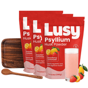 Lusy - Psyllium Husk Fiber Supplement - Strawberry Lemonade (Ritual Kit)