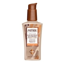 Ambi Even & Clear Daily Facial Moisturizer with SPF 30, For All Skin Types & Ages, 3.5 oz