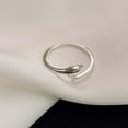 thumbnail image 5 of Fiaya Women Fashion Dolphin Opening Ring, 1Pc Simple Silver Dolphin Tail Ring, Adjustable Sea Animal Jewelry for Wife Daughter Mom Mother's Day Birthday Anniversary, 5 of 8