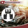 thumbnail image 2 of Unique Bargains 1 Set Mud Flaps Splash Guards para Mercedes Benz Sprinter 2006-2017 (cuatro ruedas) Guardabarros delanteros y traseros con accesorios de montaje, 2 of 6