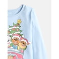 thumbnail image 2 of Paw Patrol Toddler Holiday Graphic Crewneck Tee with Long Sleeves, Sizes 12M-5T, 2 of 3