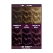 Splat Double Lift Permanent Hair Color for Dark Hair, Violet Vibes, 1 Application