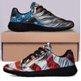 thumbnail image 3 of Patriot Horse American flag Shoes Sneakers Black Size 3.5, 3 of 7