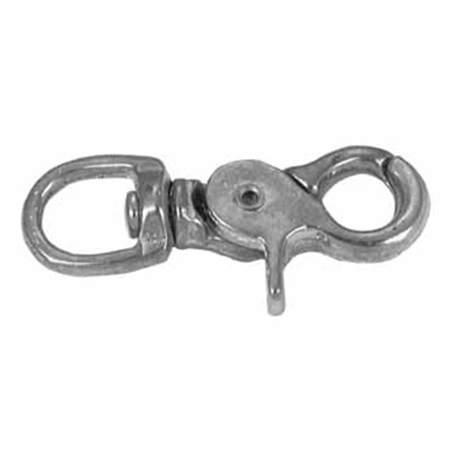 Chain .50in. Swivel Round Eye Trigger Snap