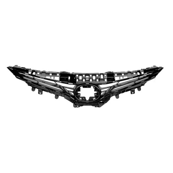 New Aftermarket  Premium Fit Black Front Upper Grille 5310106F30 fits 2021-2024 Toyota Camry Hybrid LE Sedan 4-Door