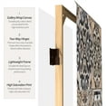 thumbnail image 4 of Oriental Furniture 6 ft. Tall Victorian Tile Canvas Room Divider - 3 Panel, 4 of 7