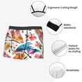 thumbnail image 6 of Disketp Flowers Birds And Butterflies Men'S Boxer Briefs,Soft And Breathable Cotton Underwear With Comfortflex Waistband, 6 of 9