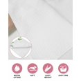 thumbnail image 6 of Country Leaves Kitchen Dish Towels for Drying Dishes Set of 3, Watercolor Green Leaf Branches Vine Botanical Waffle Weave Microfiber Hand Tea Bathroom Towels Quick Dry & Absorbent Towel 15.7x23.6, 6 of 7