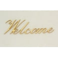 thumbnail image 1 of 1 Pc, 7.5" X 2.25" Script & Unfinished Welded Word Welcome For Home & Events Decor, 1 of 3