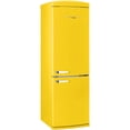 thumbnail image 2 of Unique Appliances Classic Retro 12 Cu.ft. 2-Door Glass Door Bottom-Freezer Refrigerator, 2 of 4