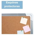 thumbnail image 3 of Pizarron De Corcho Para Oficina Kishnell 90x60 con Marco De aluminio, 3 of 6