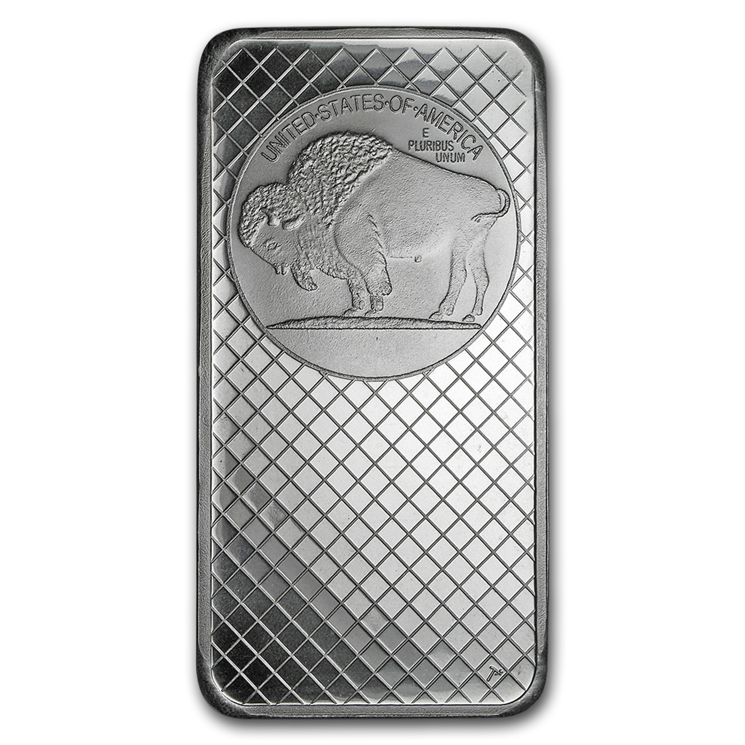 SilverTowne Mint 10 oz Silver Bar Buffalo