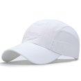 thumbnail image 1 of Gorra de béisbol deportiva para hombre y mujer, de secado rápido, Snapback sólido, color negro, para correr, Golf, Canadá, 2022, 1 of 4