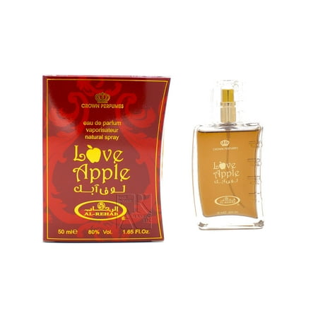 Love Apple - Al-Rehab Eau De Natural Perfume Spray- 50 ml (1.65 fl. oz) - 12 Pack