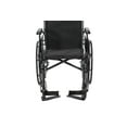 thumbnail image 4 of Drive Medical Cruiser III Light Weight Wheelchair with Flip Back Removable Arms, Full Arms, Swing away Footrests, 18" Seat, 4 of 13