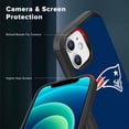 thumbnail image 5 of Apple iPhone 15 (6.1) - NFL Licensed New England Patriots Team Logo on Blue Textured Dual Layer Case, 5 of 5