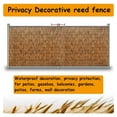Bamboo Reed Fencing,Decorative Fences, Backyard Reed Fence Rolls 2 ft 3