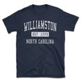 thumbnail image 1 of Williamston North Carolina Classic Established Men's Cotton T-Shirt, 1 of 1