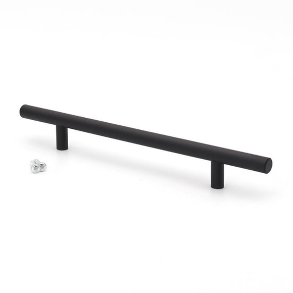 SHOWERORO Cupboard Door Knobs 25Pcs Black Cabinet Pulls for Kitchen and Furniture Doors Home