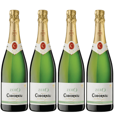 Codorníu Zero Brut Premium Non-Alcoholic Sparkling Wine Dealcoholized Champagne 750ml