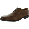 thumbnail image 1 of Zapatos Oxford Clarks Tilden Walk para Hombre en Cuero Marrón Oscuro Talla 10 Ancho, 1 of 8