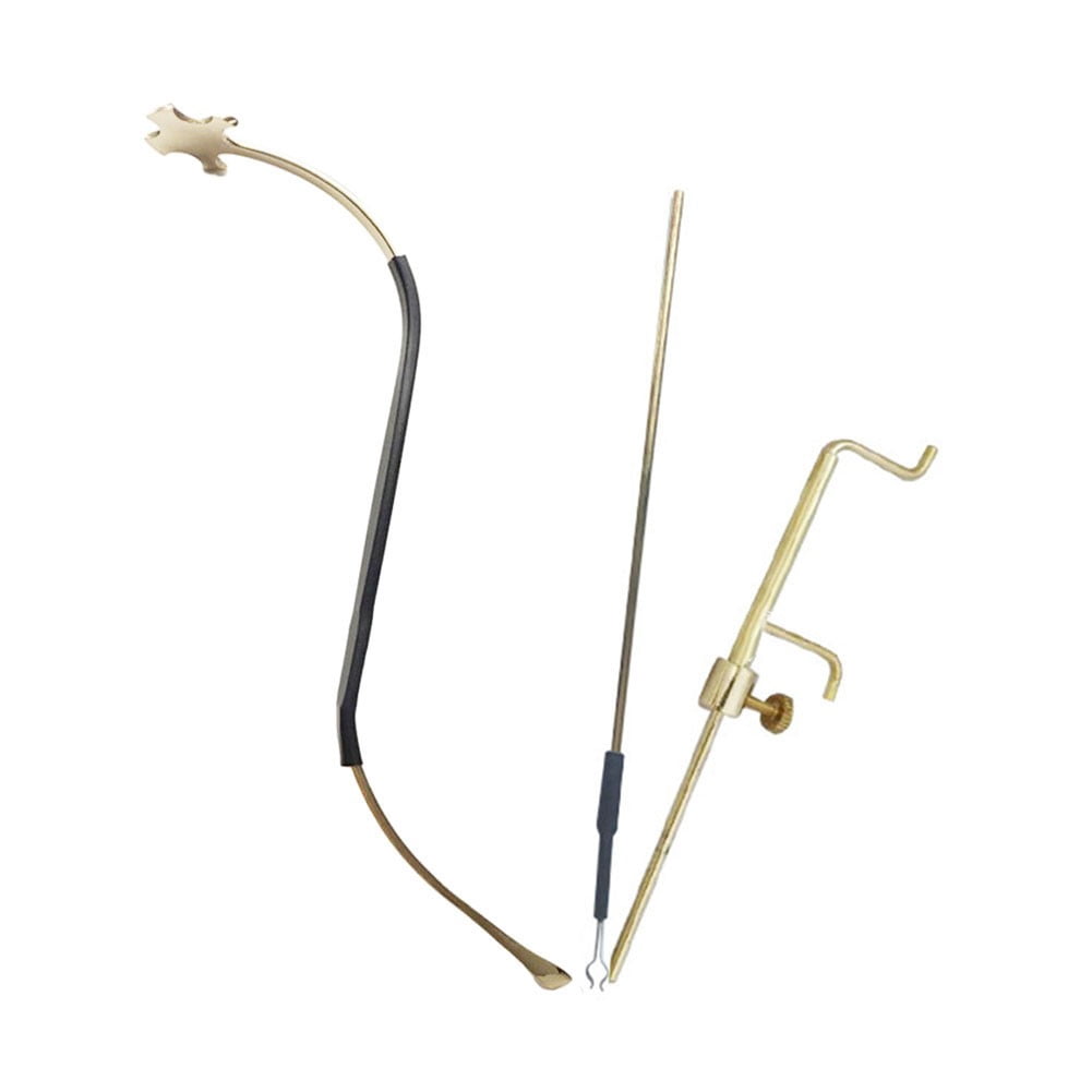 3PCS Violin Luthier Tools Kit Violin Sound Post Installation Tool Making Tools
