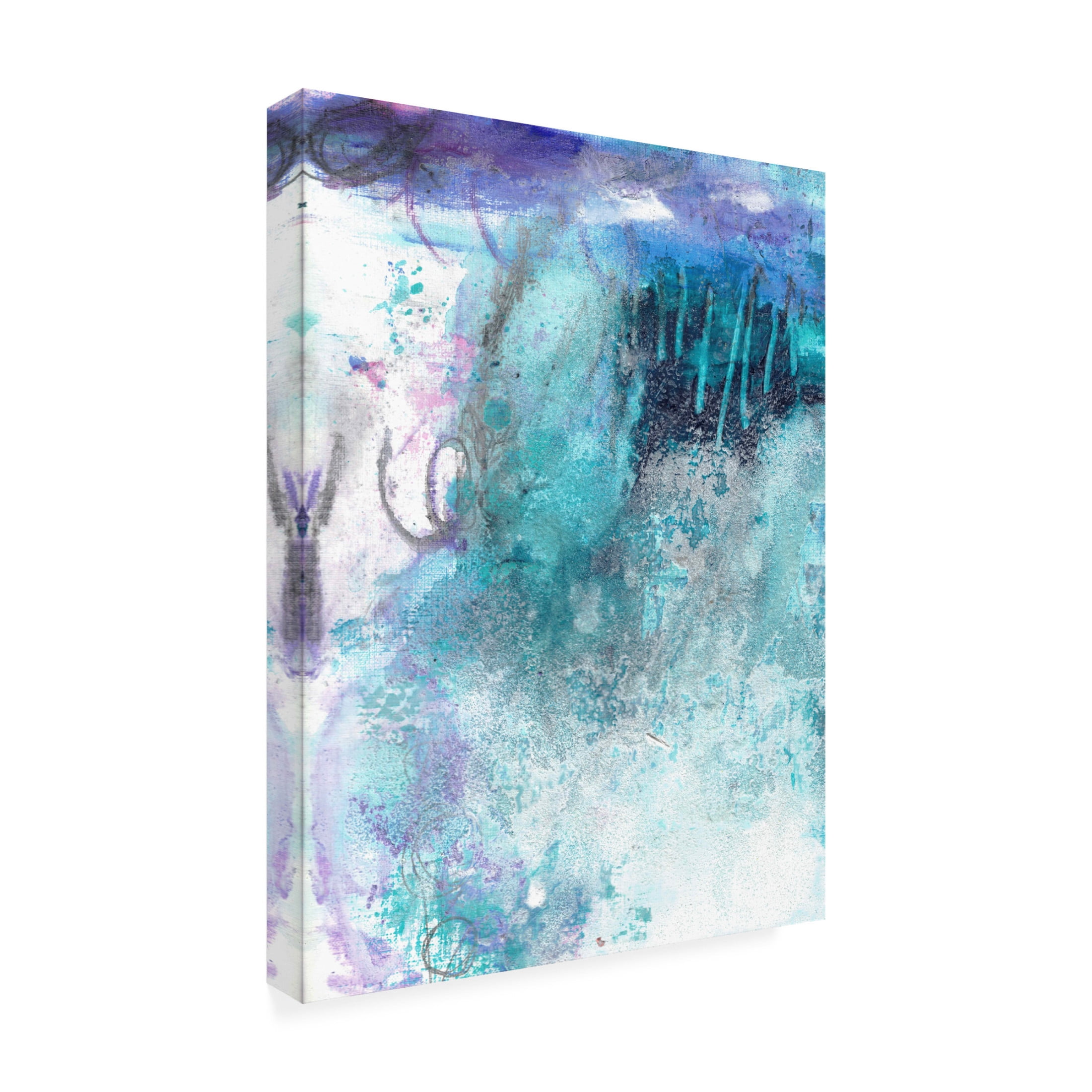 Canvas Wall Art - Deb Chaney 'Book Cover I Of Ii' Wall Art for Living Room, Bedroom, or Office Décor by Trademark Fine Art - 24 x 32 Inches
