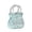 Light Blue, variant on Handbag Shaped Glass Ice Bucket Cute Cocktail Glass Vase Novelty Summer Juice Cup For Lemonade Picnic Party Home Use
