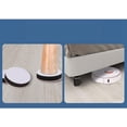 thumbnail image 3 of Patas para muebles, 4 piezas, patas de soporte para muebles, cabezales autoadhesivos, 3 of 5