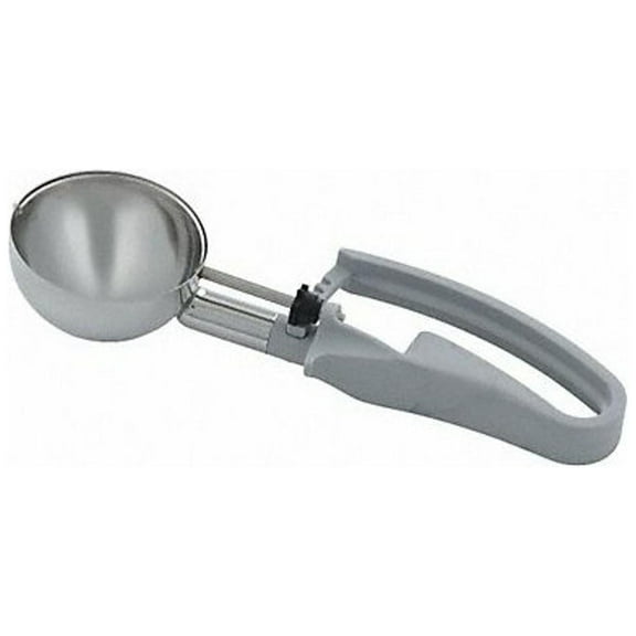 Vollrath Squeeze Disher,3.7 oz.,SS,Gray 47391