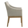 thumbnail image 5 of Armchair Chair, Natural Brown, Fabric, Wood, Living Room Lounge Cafe Lobby Hospitality Restaurant, Modern Contemporary, HB37503, 5 of 9
