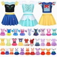 thumbnail image 2 of Nuevo Traje de baño Encanto Niñas Mirabel Isabella Traje de baño separado Niños Princesa Frozen Elsa Traje de baño de una pieza Trajes Beachwear9-10T Gao Jinjia LED, 2 of 2