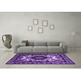 thumbnail image 3 of Ahgly Company Indoor Rectangle Oriental Purple Industrial Area Rugs, 2' x 5', 3 of 4