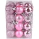 thumbnail image 2 of 24 adornos para árbol de Navidad, mini bolas navideñas de plástico irrompibles para fiestas, bodas y decoraciones colgantes., 2 of 7