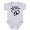 Heather Grey, variant on CafePress - My Dad Can Arrest Your Dad Body Suit - Cute Infant Bodysuit Baby Romper - Size Newborn - 24 Months