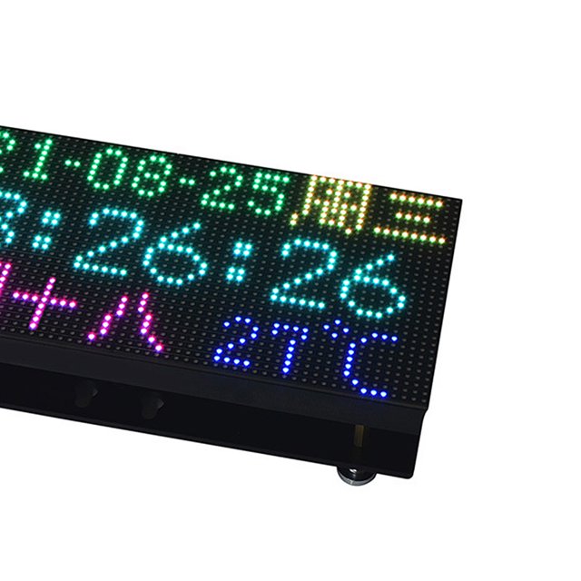 Panel de matriz LED RGB a todo color de 64x32 píxeles para Raspberry Arduino (P4-64x32)