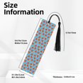 thumbnail image 3 of Kdxio Cartoon Watermelon Print Metal Tassel Bookmarks,Perfect Gift for Art Lovers and Bookworms Metal Bookmarks for Women, 3 of 8