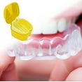 thumbnail image 6 of Almencla Travel Retainer Case Tooth Protection Portable Dustproof Tooth Retainer Case Yellow, 6 of 8