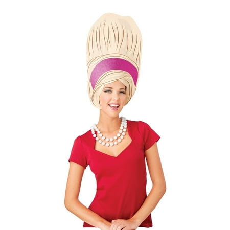 Foam Wing - Big Beehive Adult Foam Wig