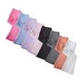 thumbnail image 2 of Baby Toddler Girl Flare Pants Toddler Bell Bottom Leggings Girls Soft Cotton Ribbed Ruffle Pants Clothes, 2 of 4