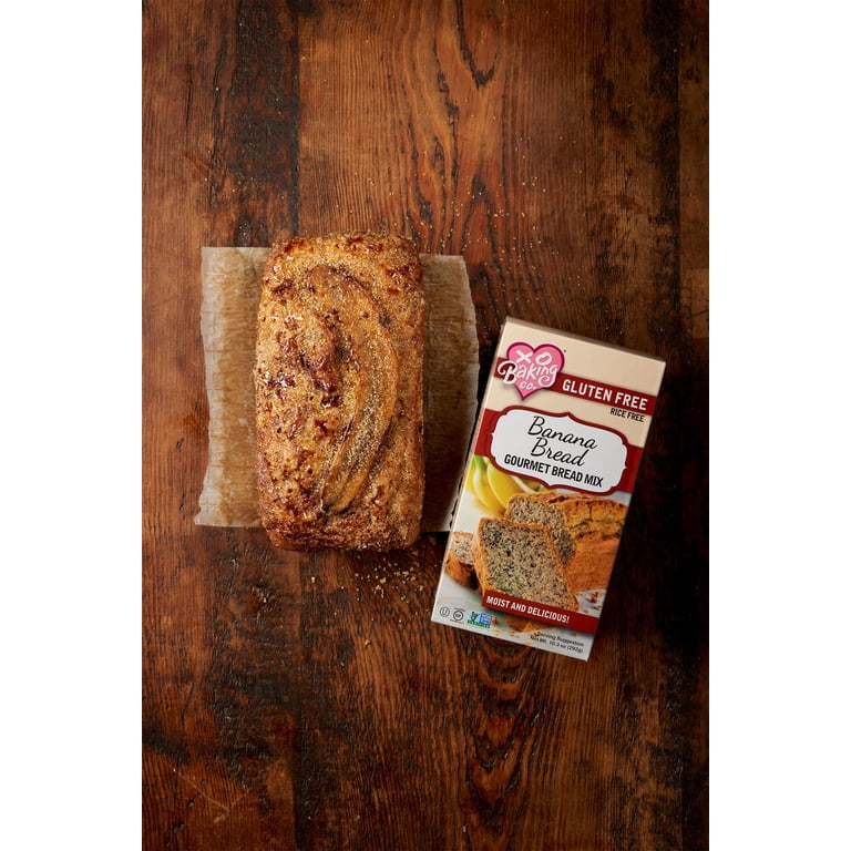 XO Baking Co. Gluten Free Banana Bread Mix 10.3 oz – Moist and