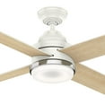 thumbnail image 5 of 59413-Casablanca Fans-Daphne - 4 Blade 9 Inch Ceiling Fan with Wall Control in Modern Style and includes 4 Motor Speed settings-Fresh White, 5 of 10